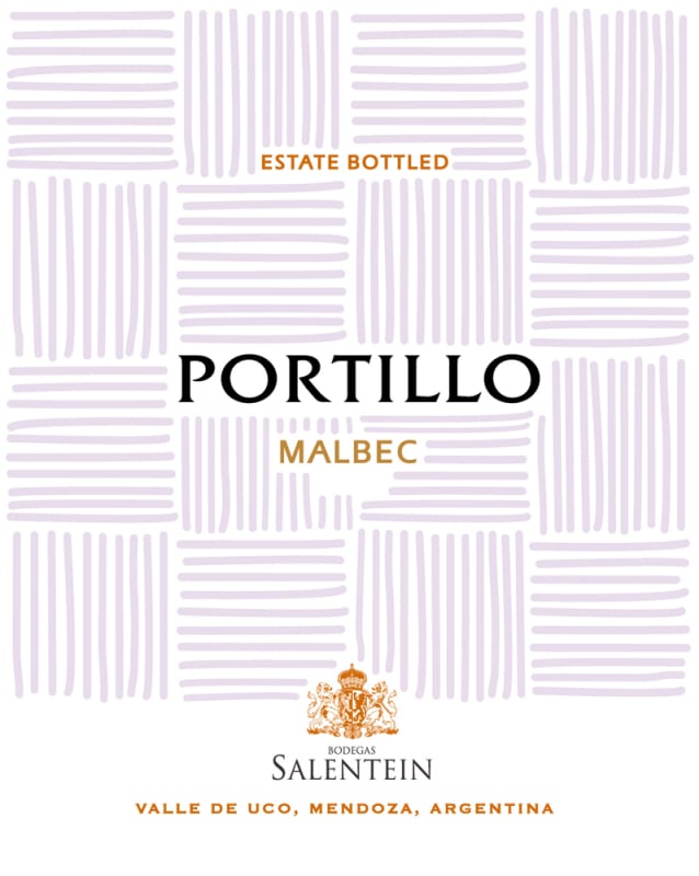 Portillo Malbec 2009 Front Label