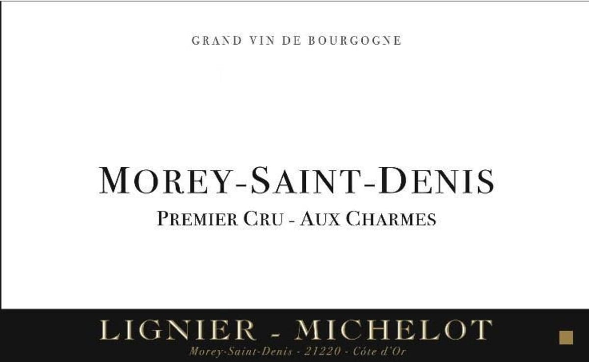 Lignier-Michelot Morey-Saint-Denis Aux Charmes Premier Cru 2012 Front Label
