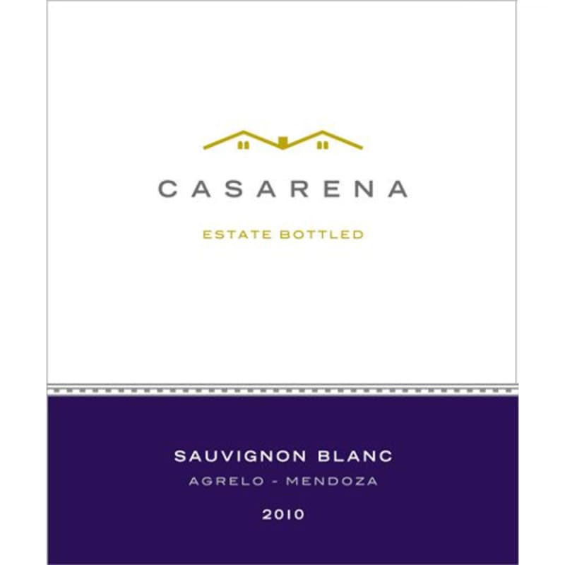 Casarena Sauvignon Blanc 2010 Front Label