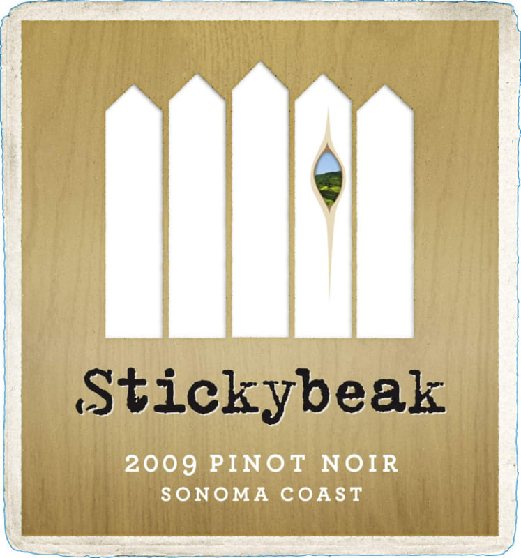 Stickybeak Pinot Noir 2009 Front Label