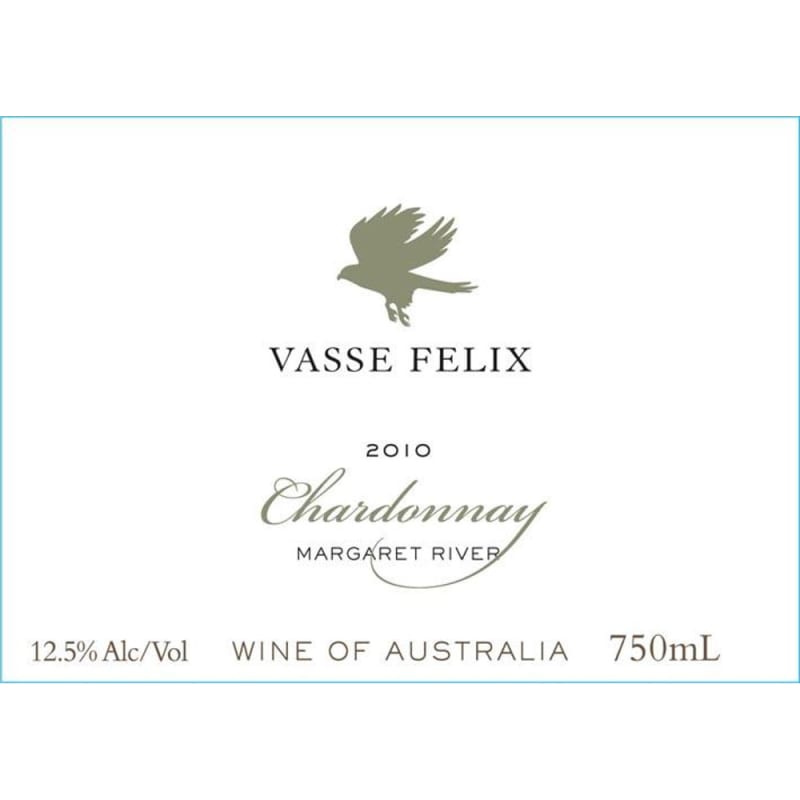 Vasse Felix Chardonnay 2010 Front Label