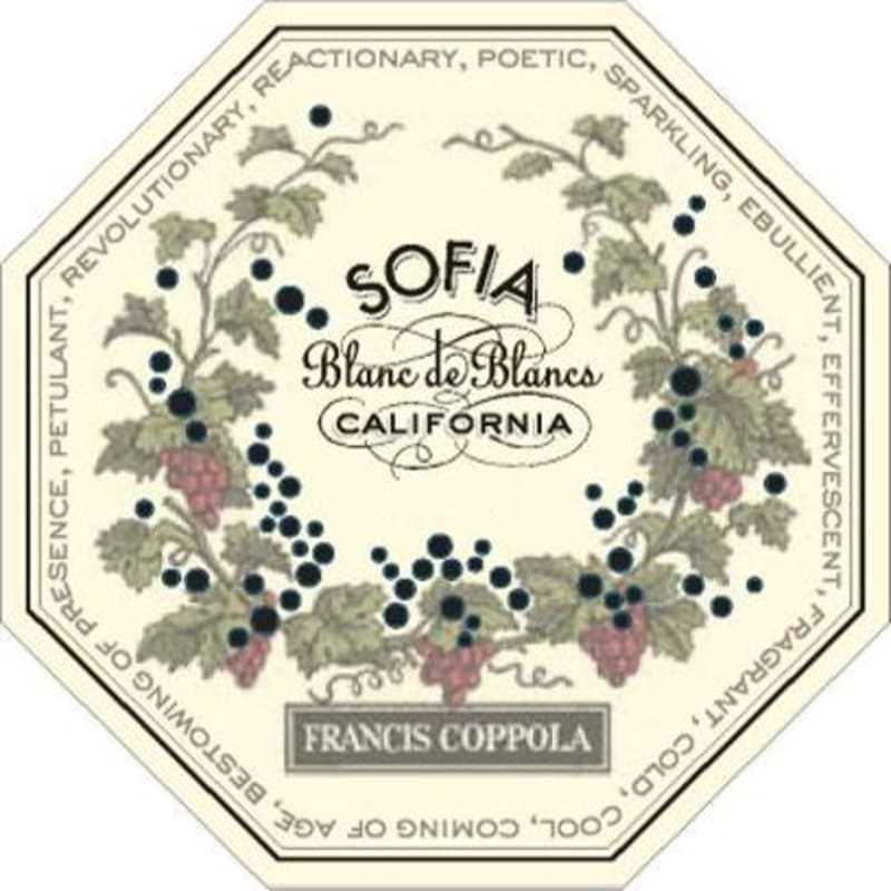 Francis Ford Coppola Sofia Blanc de Blancs 2010 Front Label