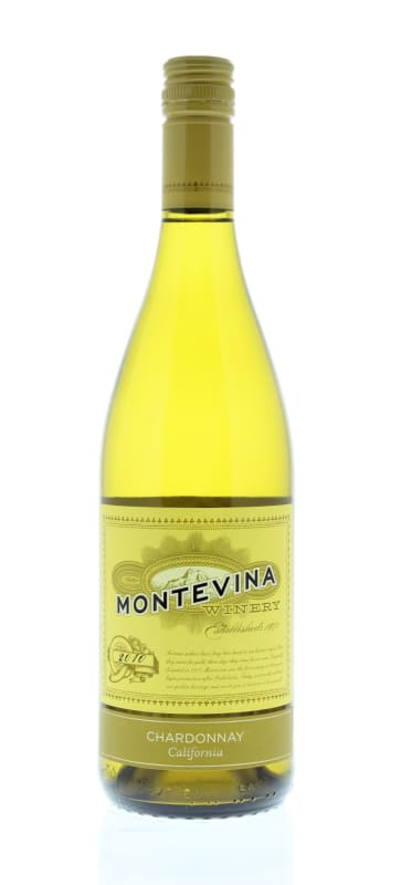Montevina Chardonnay 2010 Front Bottle Shot