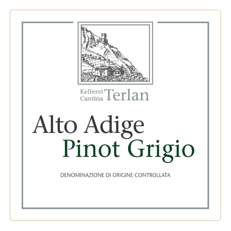 Terlan Pinot Grigio 2010 Front Label