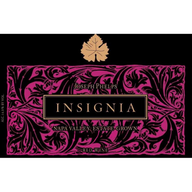 Joseph Phelps Insignia (375ML half-bottle) 2008 Front Label