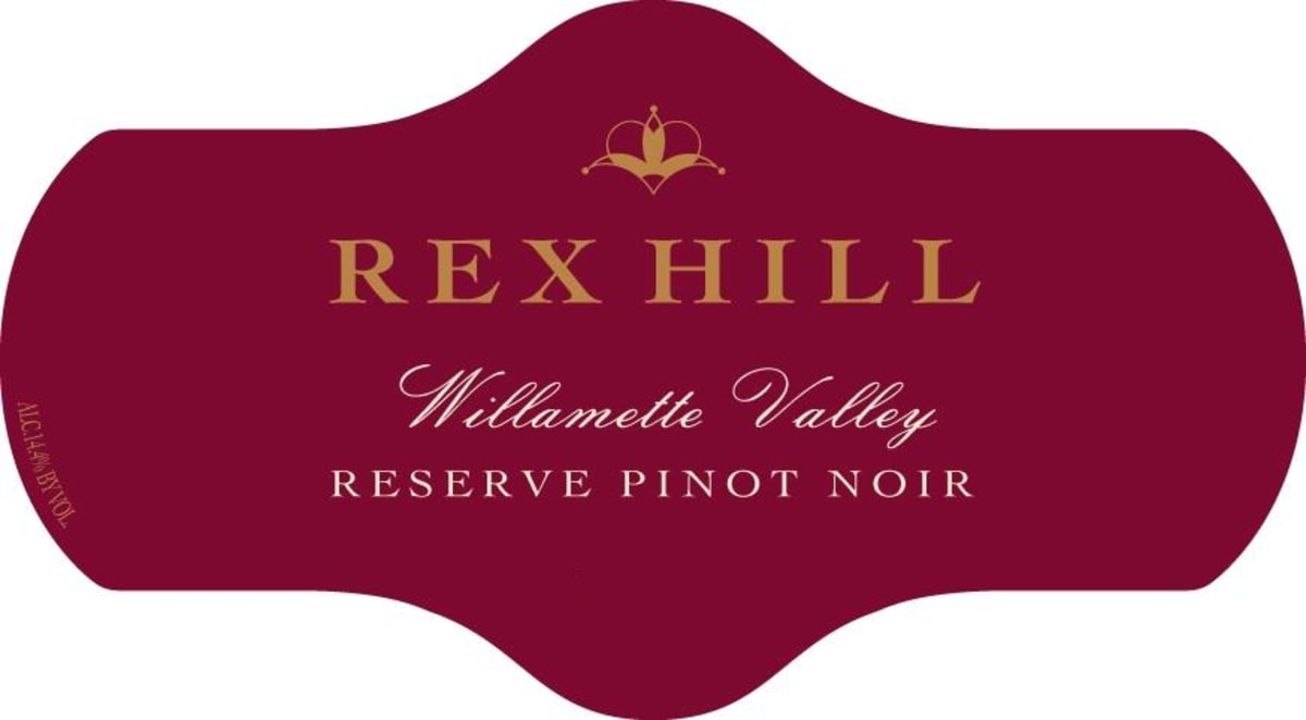 Rex Hill Reserve Pinot Noir 2007 Front Label