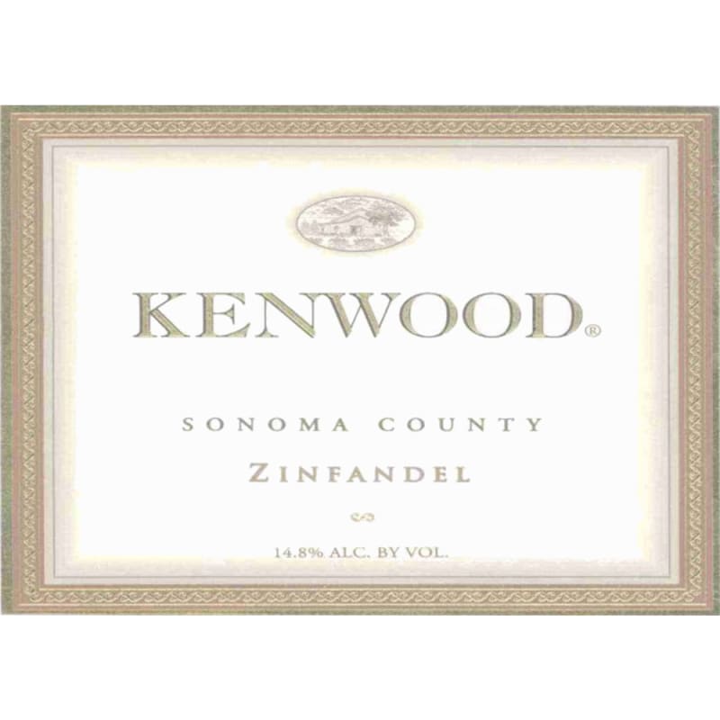 Kenwood Sonoma Zinfandel 2008 Front Label