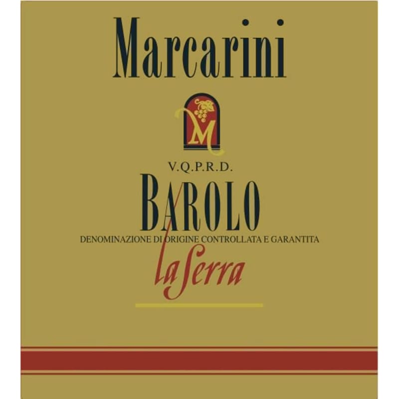 Marcarini Barolo La Serra 2007 Front Label