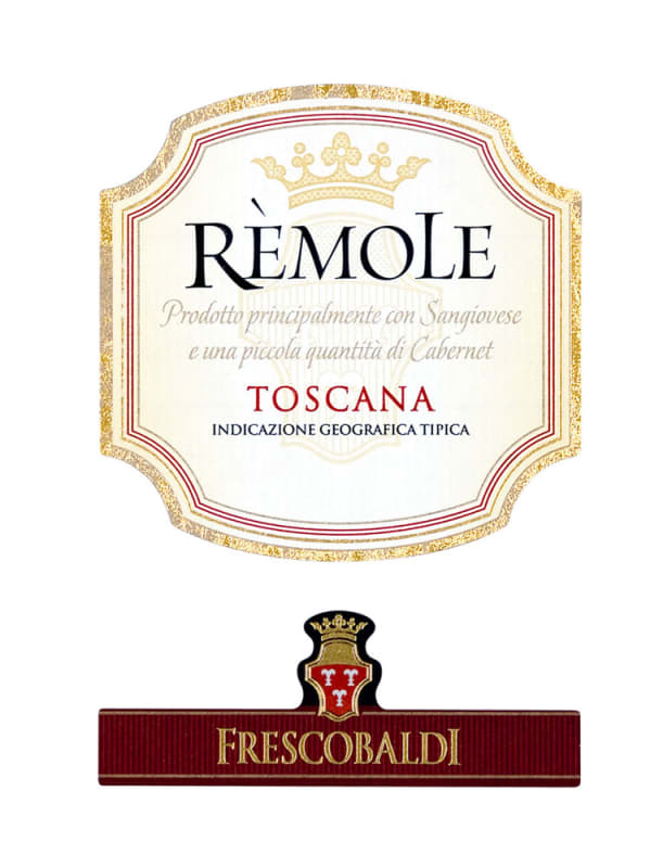 Frescobaldi Remole Toscana Rosso 2010 Front Label