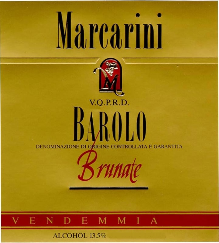 Marcarini Barolo Brunate (1.5 Liter Magnum) 2007 Front Label