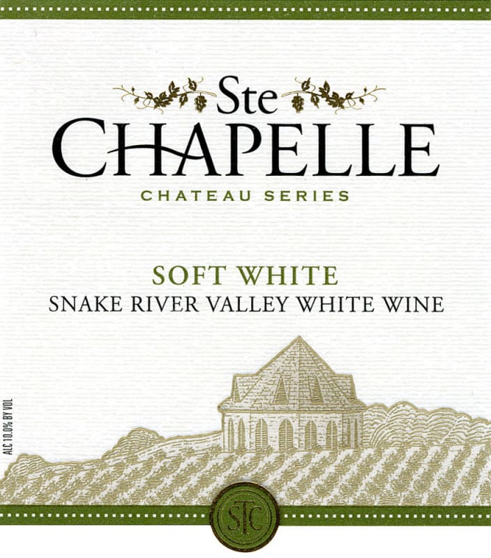 Ste. Chapelle Soft White 2008 Front Label