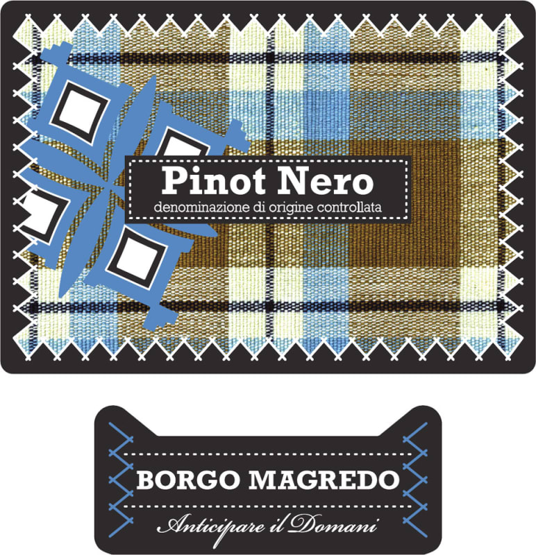 Borgo Magredo Pinot Noir 2010 Front Label