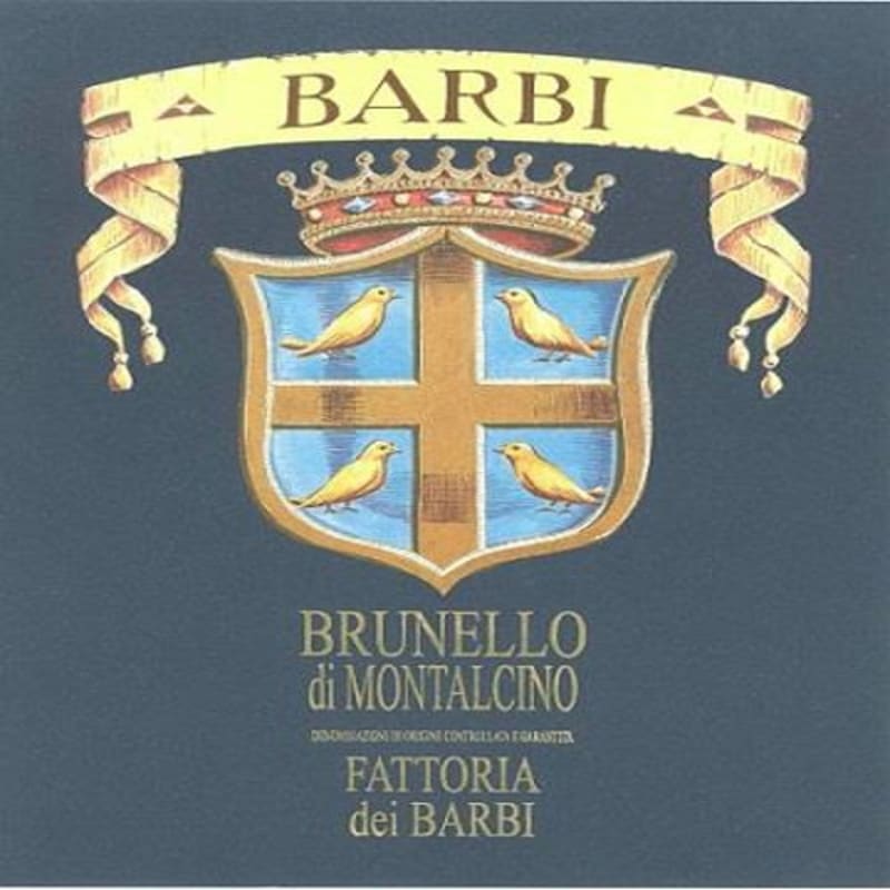 Fattoria dei Barbi Brunello di Montalcino 2006 Front Label