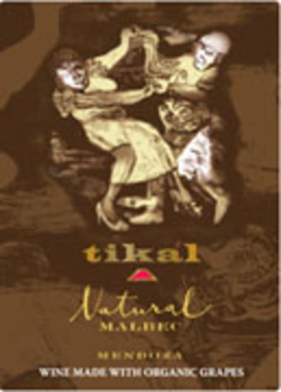 Tikal Natural Organic Malbec 2009 Front Label