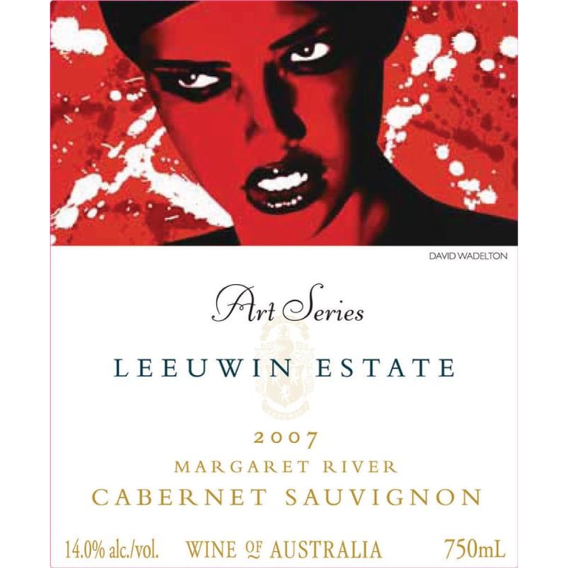 Leeuwin Estate Art Series Cabernet Sauvignon 2007 Front Label