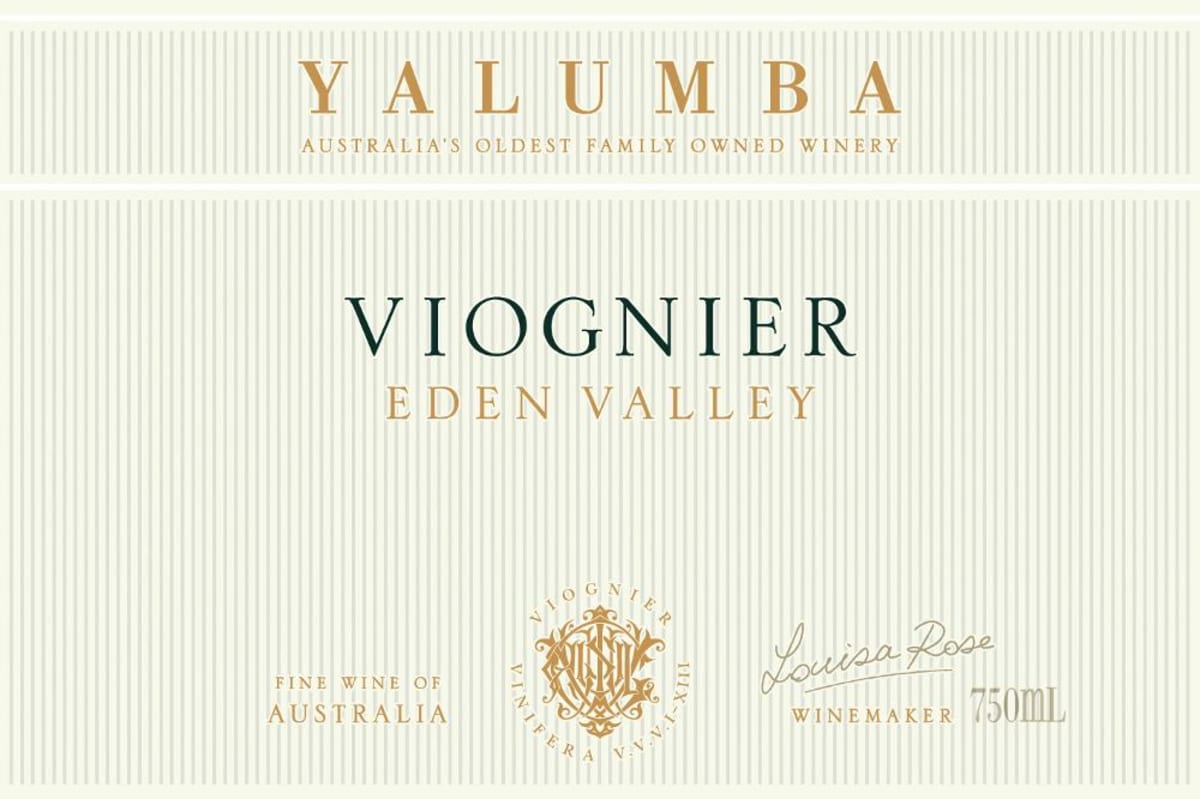 Yalumba Eden Valley Viognier 2010 Front Label