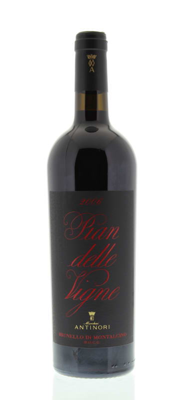 Marchesi Antinori Pian Delle Vigne Brunello di Montalcino 2006 Front Bottle Shot