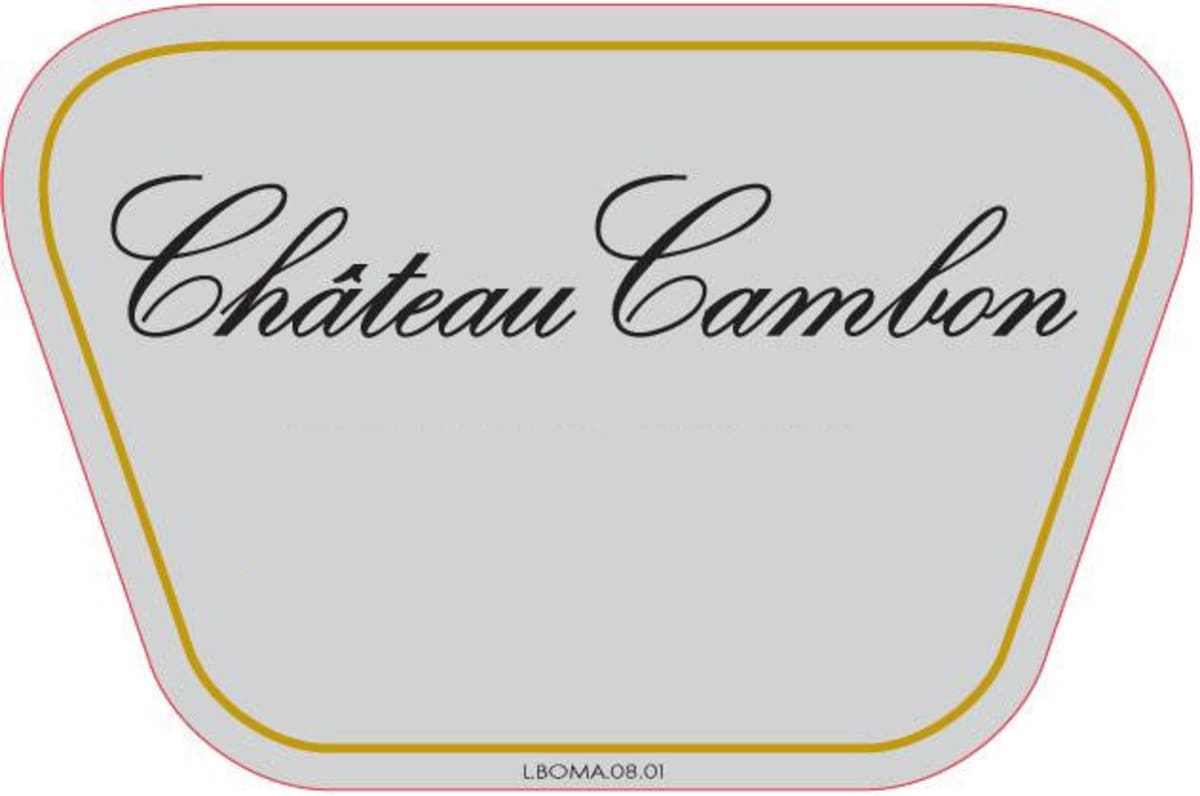Domaine Lapierre Chateau Cambon 2013 Front Label