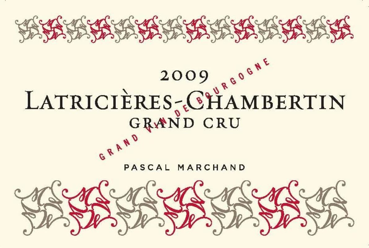 Marchand-Tawse Latricieres-Chambertin Grand Cru 2009 Front Label