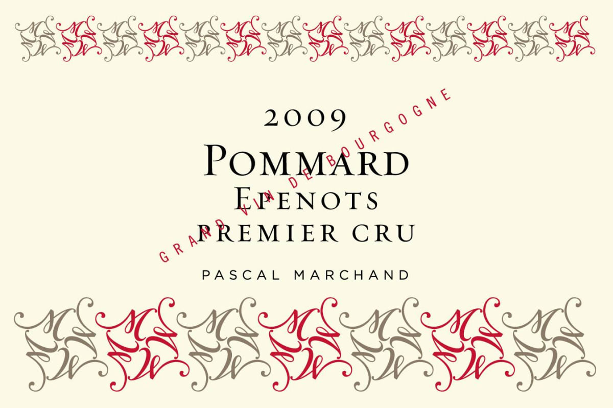 Marchand-Tawse Pommard Les Epenots Premier Cru 2009 Front Label