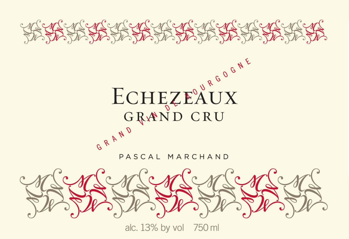 Marchand-Tawse Echezeaux Grand Cru 2012 Front Label