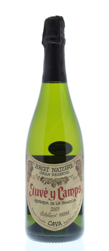 Juve & Camps Reserva de la Familia Cava Gran Reserva Brut Nature 2007 Front Bottle Shot