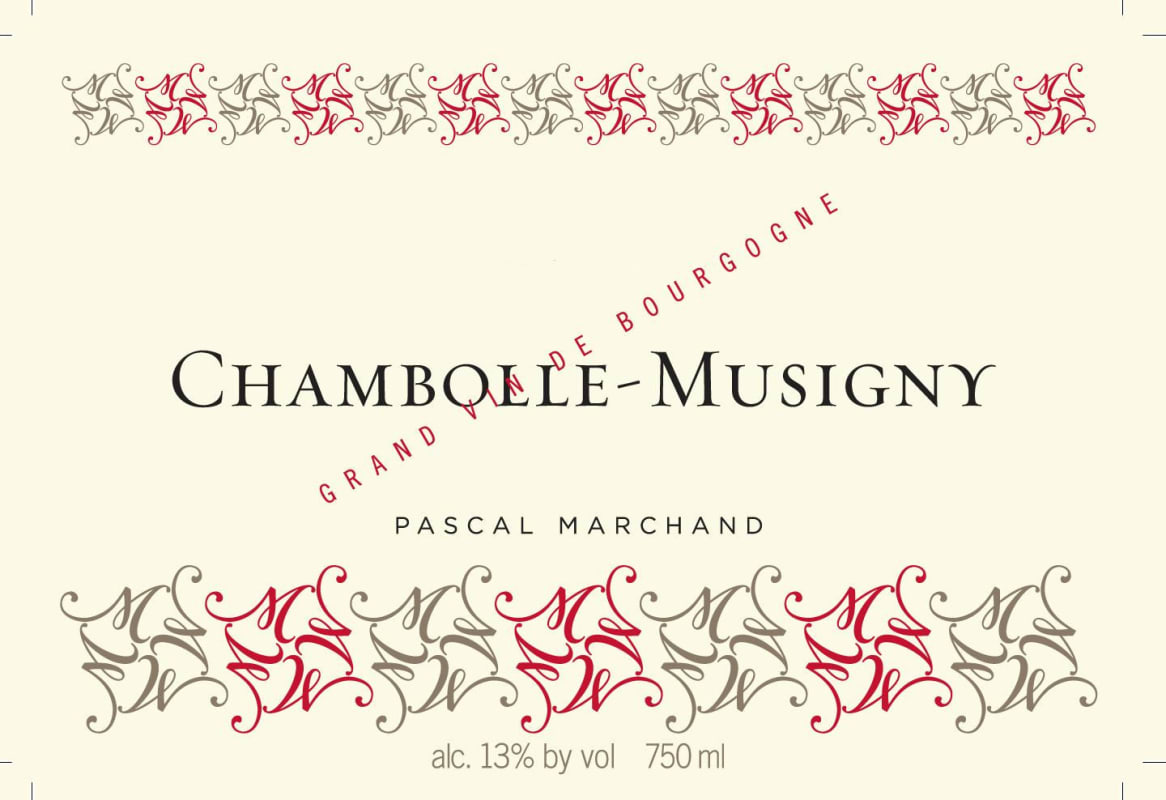 Marchand-Tawse Chambolle-Musigny 2012 Front Label