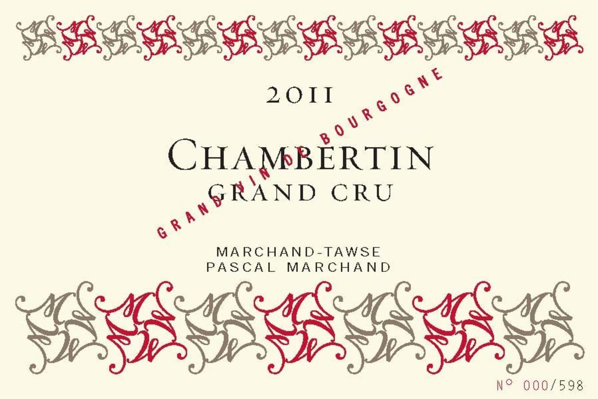 Marchand-Tawse Chambertin Grand Cru 2011 Front Label