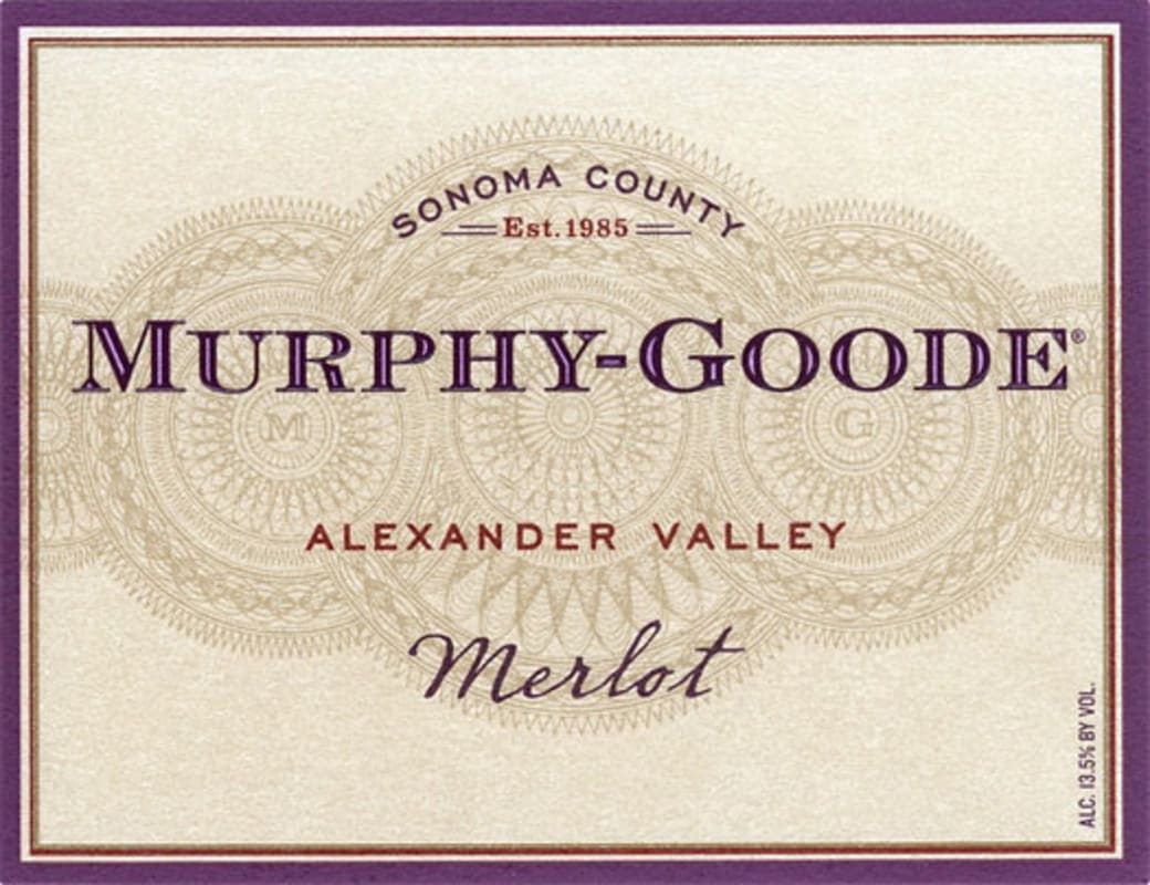 Murphy-Goode Merlot 2009 Front Label