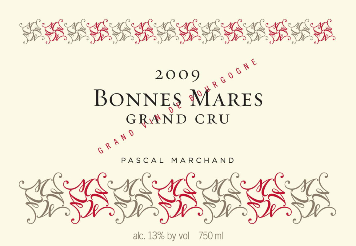 Marchand-Tawse Bonnes-Mares Grand Cru 2009 Front Label