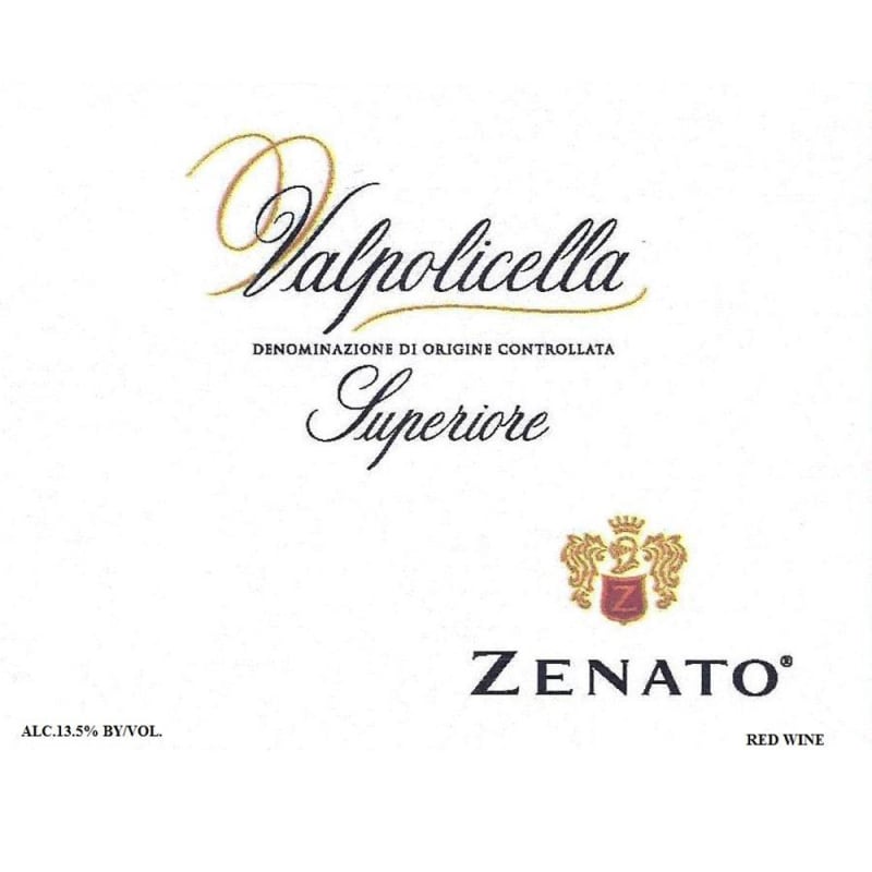 Zenato Valpolicella Superiore 2008 Front Label