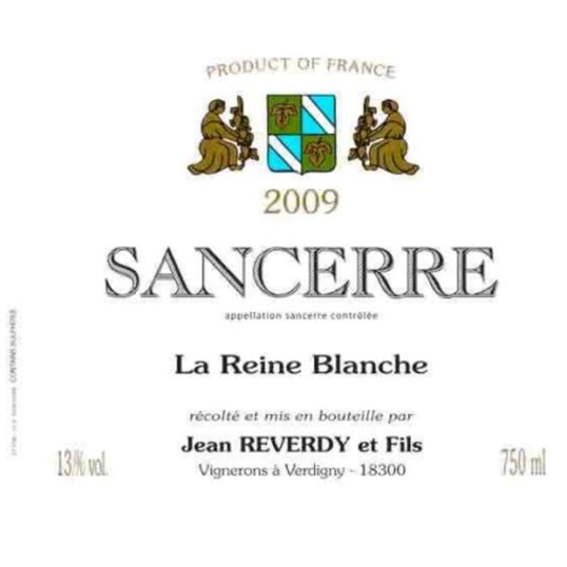Jean Reverdy Sancerre La Reine Blanche 2009 Front Label