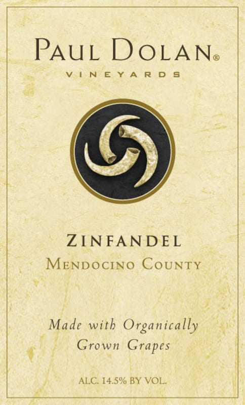 Paul Dolan Vineyards Zinfandel 2009 Front Label