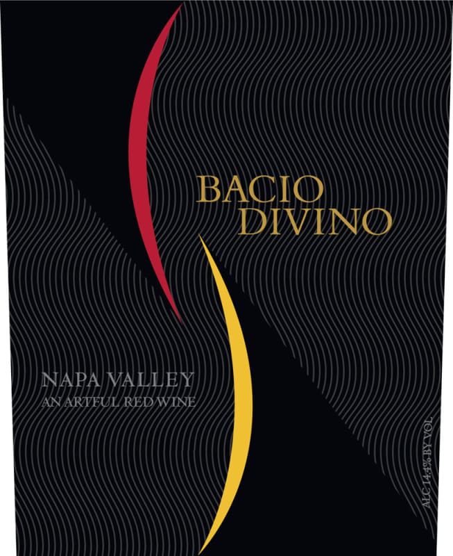Bacio Divino Proprietary Red 2007 Front Label