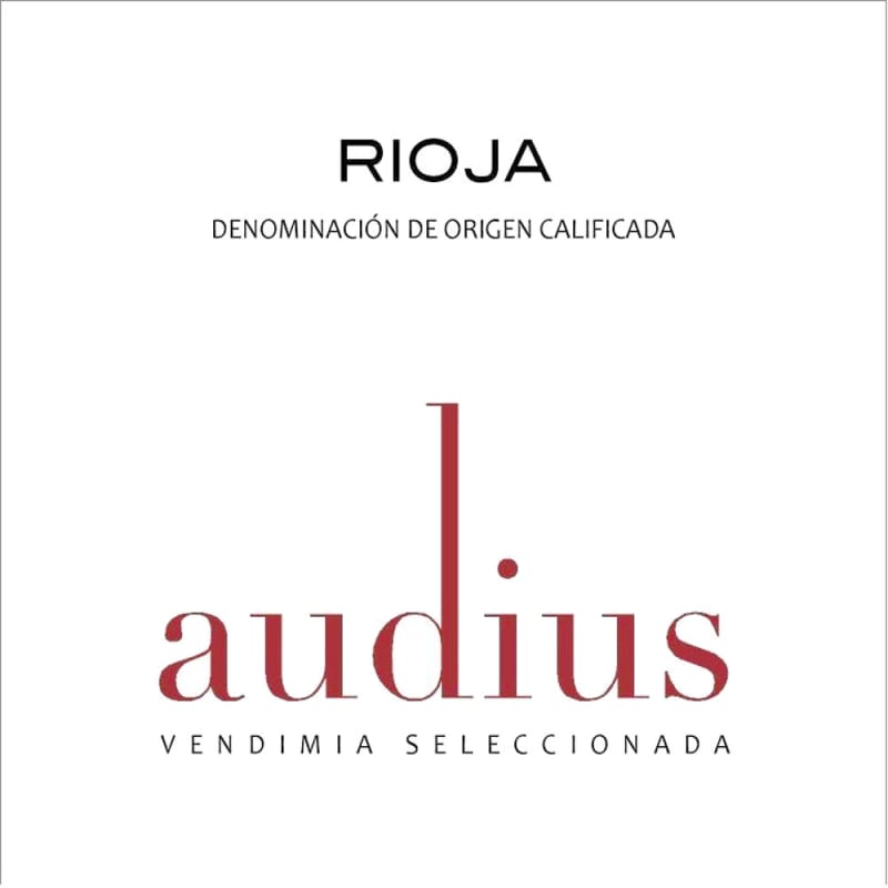 Antiguas Vinas de Rioja Audius 2008 Front Label