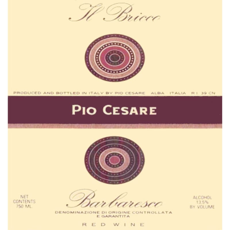 Pio Cesare Barbaresco Il Bricco 2005 Front Label
