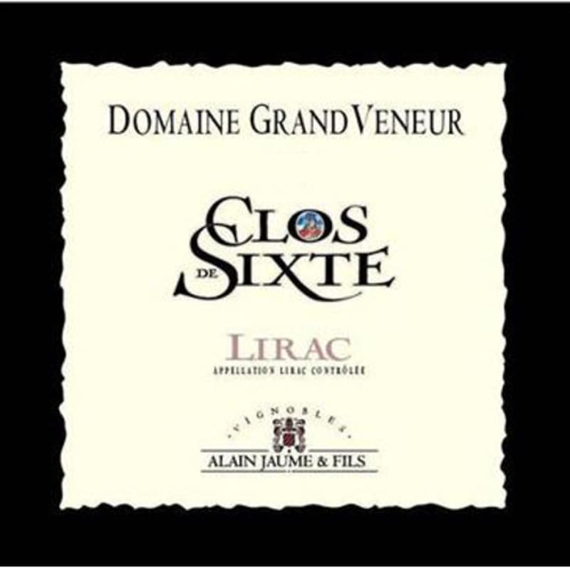 Domaine Grand Veneur Clos de Sixte Lirac 2009 Front Label