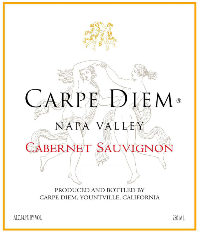 Carpe Diem Cabernet Sauvignon 2008 Front Label