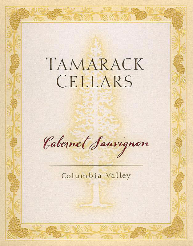 Tamarack Cellars Cabernet Sauvignon 2007 Front Label