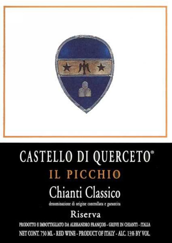 Castello di Querceto Chianti Classico Riserva Il Picchio 2006 Front Label