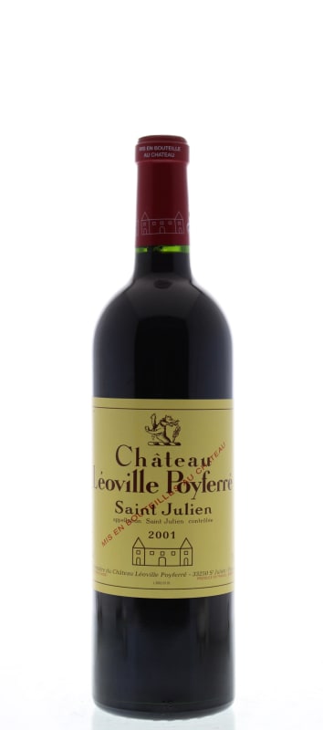 Chateau Leoville Poyferre 2001 Front Bottle Shot