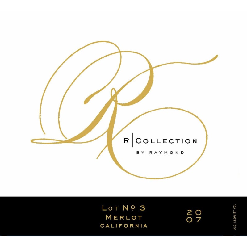 Raymond R Collection Merlot 2007 Front Label