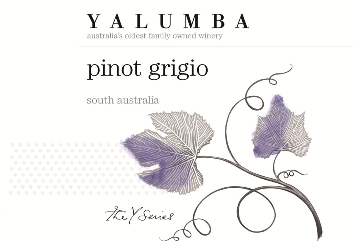 Yalumba Y Series Pinot Grigio 2010 Front Label