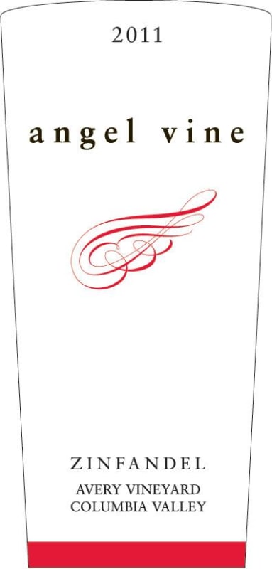 Angel Vine Avery Vineyard Zinfandel 2011 Front Label