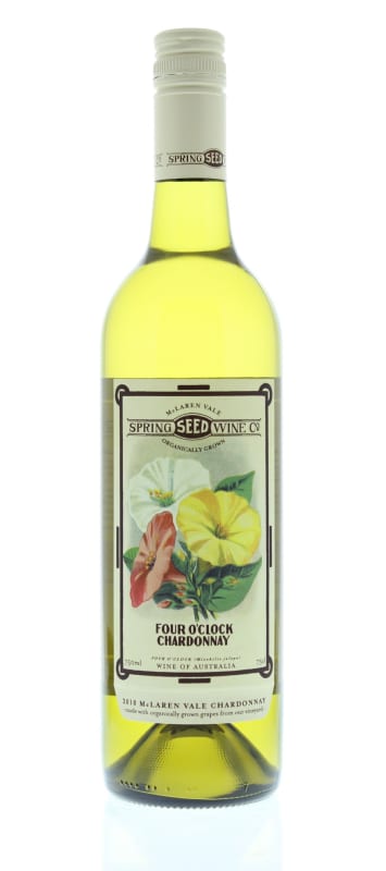 Spring Seed Wine Co. Chardonnay 2010 Front Bottle Shot