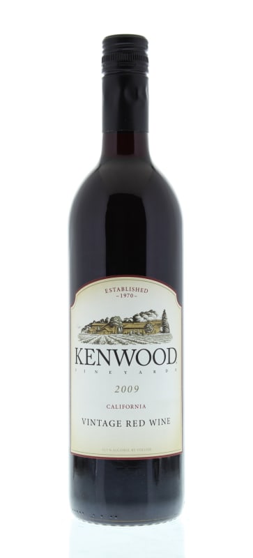 Kenwood Vintage Red Blend 2009 Front Bottle Shot