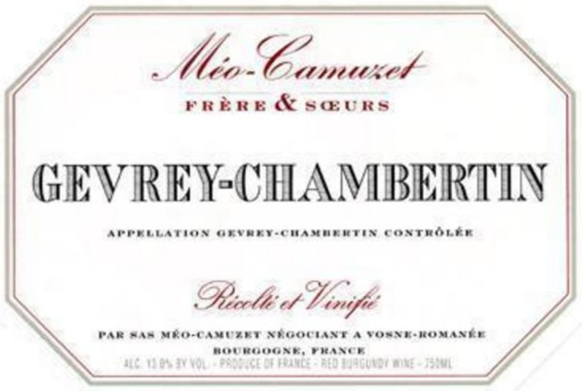 Domaine Meo-Camuzet Gevrey-Chambertin 2011 Front Label