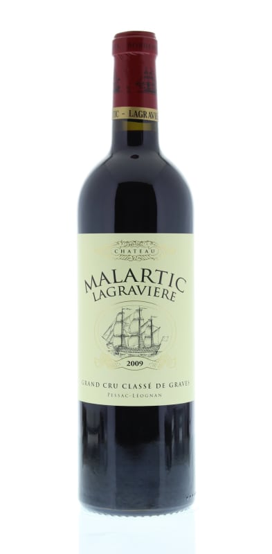Chateau Malartic-Lagraviere 2009 Front Bottle Shot