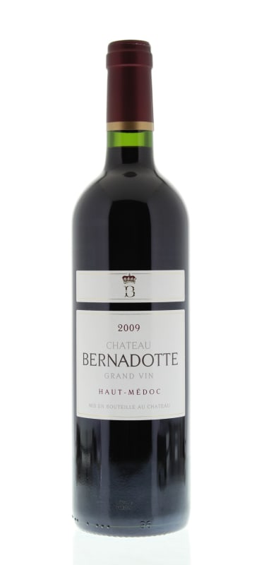 Chateau Bernadotte 2009 Front Bottle Shot