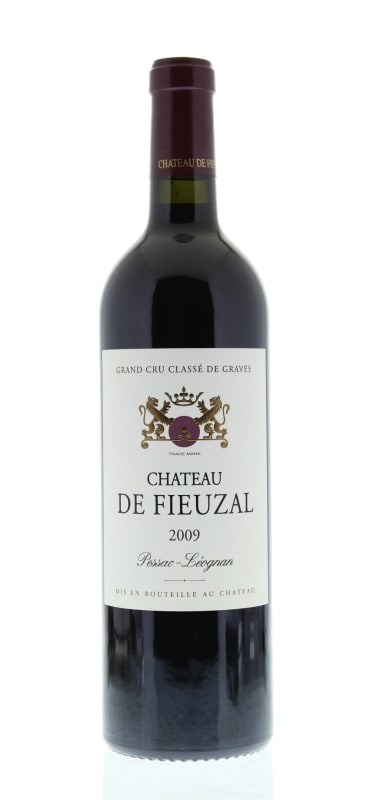 Chateau de Fieuzal 2009 Front Bottle Shot